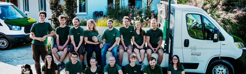 Das Team von Gartengestaltung Bissinger